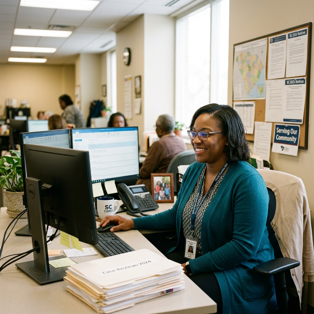 South Carolina social workers may earn all 40 hours per renewal through online courses offered by Professional Development Resources, Inc.